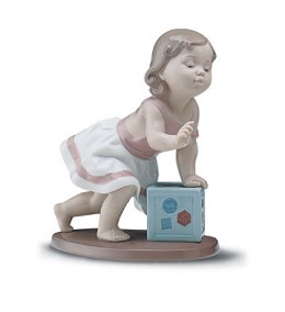 My First Step 1997-01 by Lladro Image is watermarked for copyright protection and is not present on the actual art work.