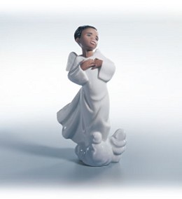 Filled With Joy by Lladro Image is watermarked for copyright protection and is not present on the actual art work.