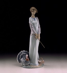 On The Farm 1998-00 by Lladro Image is watermarked for copyright protection and is not present on the actual art work.