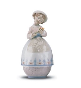 Treasures Of The Heart by Lladro Image is watermarked for copyright protection and is not present on the actual art work.