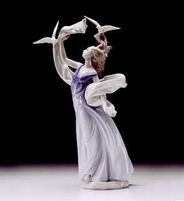 New Horizons ~ I.millmennium 1999-00 by Lladro Image is watermarked for copyright protection and is not present on the actual art work.