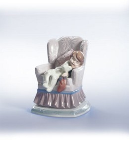 Visions Of Sugarplums by Lladro Image is watermarked for copyright protection and is not present on the actual art work.