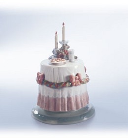 Cookies For Santa by Lladro Image is watermarked for copyright protection and is not present on the actual art work.