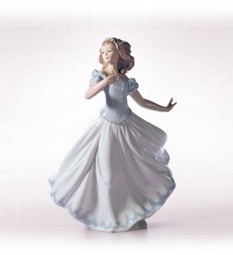 Sweet Sixteen by Lladro Image is watermarked for copyright protection and is not present on the actual art work.