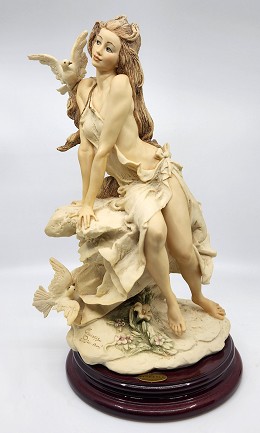 Minerva by Giuseppe Armani Image is watermarked for copyright protection and is not present on the actual art work.