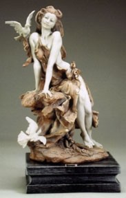 Minerva by Giuseppe Armani Image is watermarked for copyright protection and is not present on the actual art work.