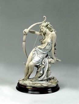 Diana by Giuseppe Armani Image is watermarked for copyright protection and is not present on the actual art work.