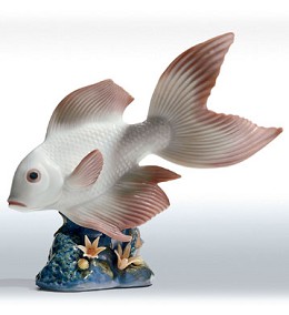 Underwater Calm by Lladro Image is watermarked for copyright protection and is not present on the actual art work.