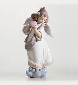 Love In The World by Lladro Image is watermarked for copyright protection and is not present on the actual art work.