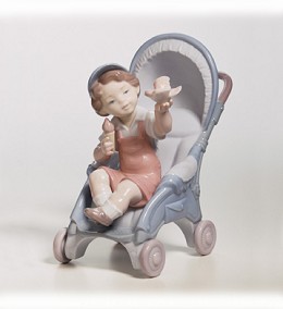Bundle Of Surprises by Lladro Image is watermarked for copyright protection and is not present on the actual art work.