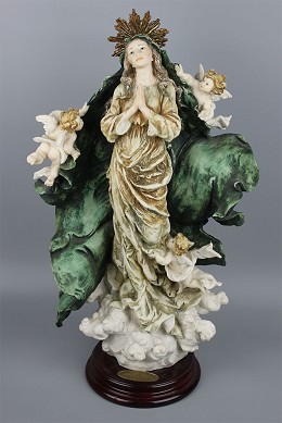 The Assumption by Giuseppe Armani Image is watermarked for copyright protection and is not present on the actual art work.
