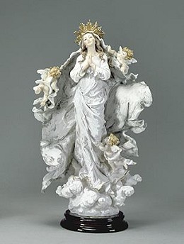 The Assumption by Giuseppe Armani Image is watermarked for copyright protection and is not present on the actual art work.