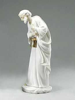 St. Joseph by Giuseppe Armani Image is watermarked for copyright protection and is not present on the actual art work.