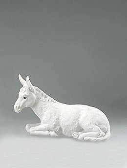 Donkey by Giuseppe Armani Image is watermarked for copyright protection and is not present on the actual art work.