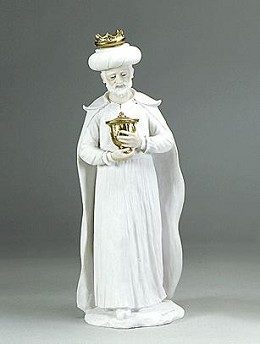 Magi King - Myrrh by Giuseppe Armani Image is watermarked for copyright protection and is not present on the actual art work.