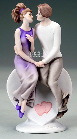 A Little Bit Of Heaven by Giuseppe Armani Image is watermarked for copyright protection and is not present on the actual art work.