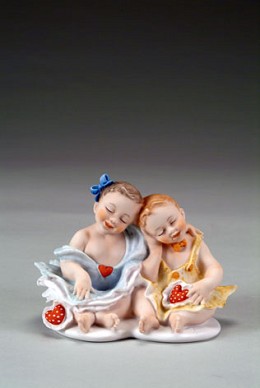 The Nap by Giuseppe Armani Image is watermarked for copyright protection and is not present on the actual art work.