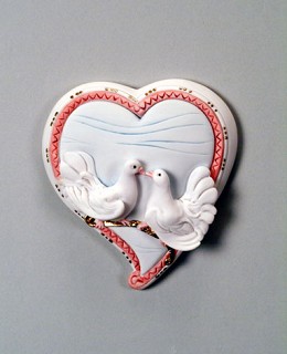 Our Love - Plaque by Giuseppe Armani Image is watermarked for copyright protection and is not present on the actual art work.