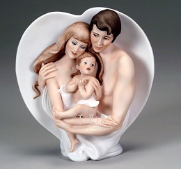 Essence Of Love - Plaque by Giuseppe Armani Image is watermarked for copyright protection and is not present on the actual art work.