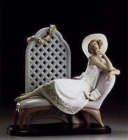 Garden Of Dreams Le4000 1994 Society by Lladro Image is watermarked for copyright protection and is not present on the actual art work.