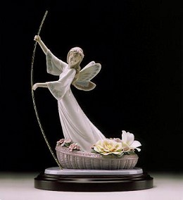 Enchanted Lake Society Le4000 1999 Only by Lladro Image is watermarked for copyright protection and is not present on the actual art work.