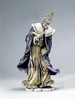 Magi King-Incense by Giuseppe Armani Image is watermarked for copyright protection and is not present on the actual art work.