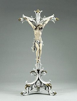 The Crucifixion by Giuseppe Armani Image is watermarked for copyright protection and is not present on the actual art work.
