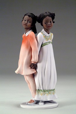 Friends Forever by Giuseppe Armani Image is watermarked for copyright protection and is not present on the actual art work.