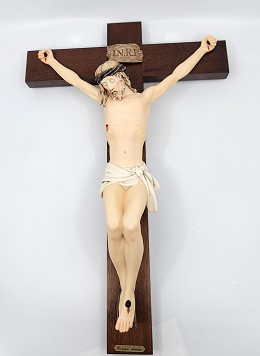 Crucifix by Giuseppe Armani Image is watermarked for copyright protection and is not present on the actual art work.