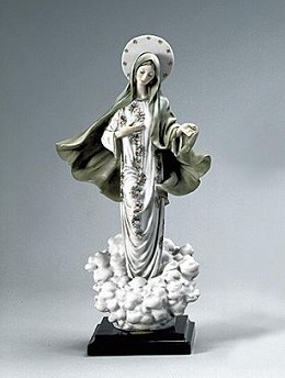 Madonna Di Medjugorje by Giuseppe Armani Image is watermarked for copyright protection and is not present on the actual art work.