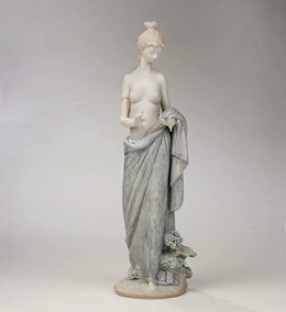 A Walk With Nature by Lladro Image is watermarked for copyright protection and is not present on the actual art work.