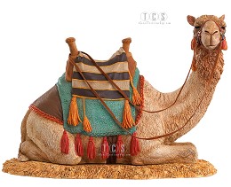 The Nativity Camel by Ebony Visions Image is watermarked for copyright protection and is not present on the actual art work.
