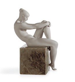 Essence Of Woman I by Lladro Image is watermarked for copyright protection and is not present on the actual art work.