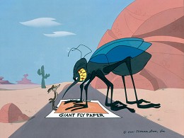 Waiter, Theres A Fly In My Soup Or sonic by Chuck Jones Image is watermarked for copyright protection and is not present on the actual art work.