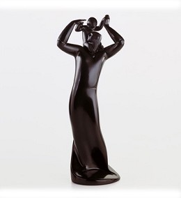 Guide Ebony Look by Lladro Image is watermarked for copyright protection and is not present on the actual art work.