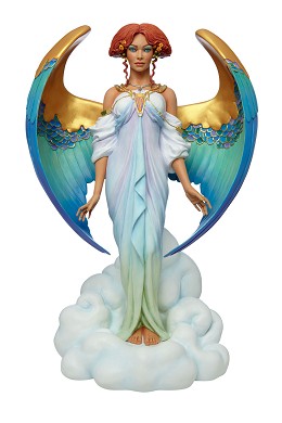 Angel Of Mercy by Ebony Visions Image is watermarked for copyright protection and is not present on the actual art work.