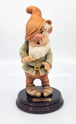 Sneezy by Giuseppe Armani Image is watermarked for copyright protection and is not present on the actual art work.