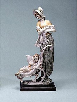 Maternity by Giuseppe Armani Image is watermarked for copyright protection and is not present on the actual art work.
