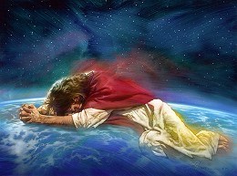 Ever Interceding Studio by Nathan Greene Image is watermarked for copyright protection and is not present on the actual art work.