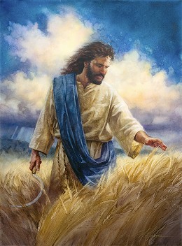 Reaping The Harvest Watercolor Giclee by Nathan Greene Image is watermarked for copyright protection and is not present on the actual art work.