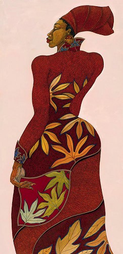 Autumn Limited Edition Remarque by Charles Bibbs Image is watermarked for copyright protection and is not present on the actual art work.