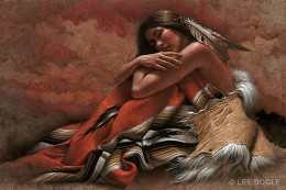 At Rest by Lee Bogle Image is watermarked for copyright protection and is not present on the actual art work.
