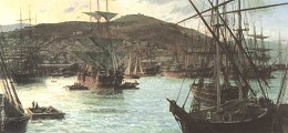 GOLD RUSH TWILIGHT(REMARQUE) Limited Edition by Christopher Blossom Image is watermarked for copyright protection and is not present on the actual art work.