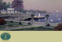 ACCOMPANIMENT TO THE SYMPHONY OF SPRING by William Phillips Image is watermarked for copyright protection and is not present on the actual art work.