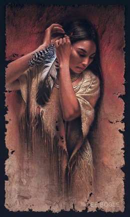 Before The Ceremony by Lee Bogle Image is watermarked for copyright protection and is not present on the actual art work.