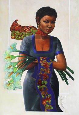 Camille by Gilbert Young Image is watermarked for copyright protection and is not present on the actual art work.