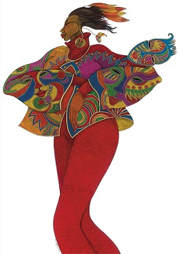 The Mask Affair Special Edition by Charles Bibbs Image is watermarked for copyright protection and is not present on the actual art work.