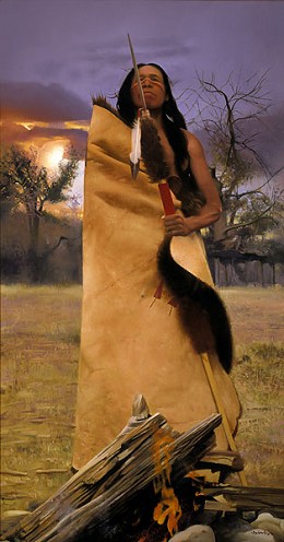 Sand Creek Memories by Don Crowley Image is watermarked for copyright protection and is not present on the actual art work.