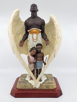 The Guardian by Ebony Visions Image is watermarked for copyright protection and is not present on the actual art work.