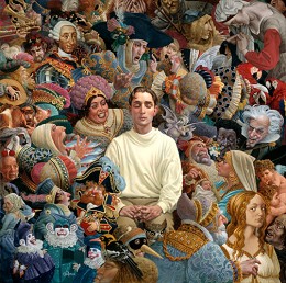 The Listener by James Christensen Image is watermarked for copyright protection and is not present on the actual art work.